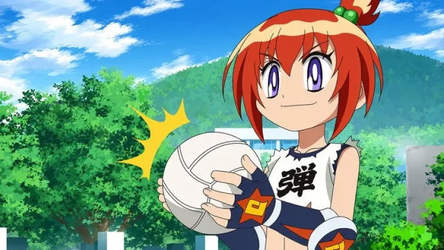 Flaming Dodgeball Girl Danko